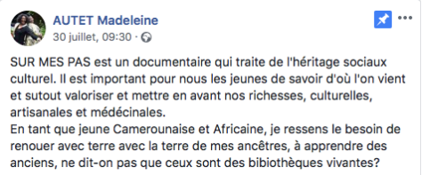 trailer-sur-mes-pas-post-madelaine-autet-facebook-lefilmcamerounais